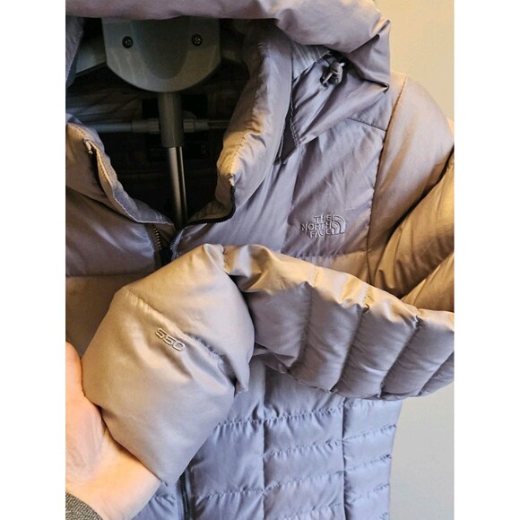 The North Face Metropolis II 550 Down Puffer Jacket Parka Coat Womens M Long - Picture 3 of 11